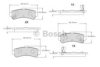 BOSCH F 03B 150 038 Brake Pad Set, disc brake